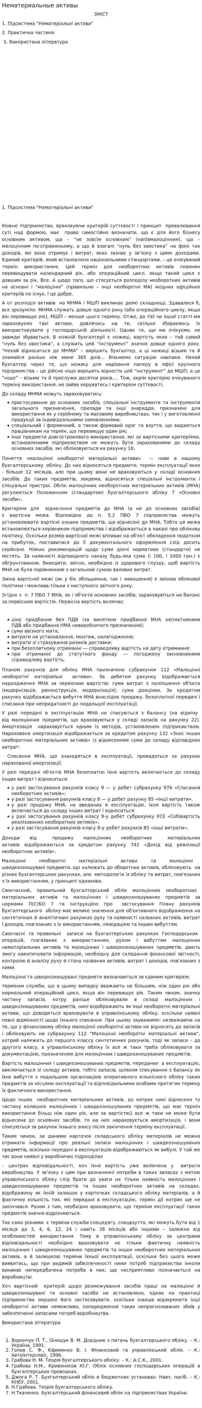 Нематериальные активы. 12