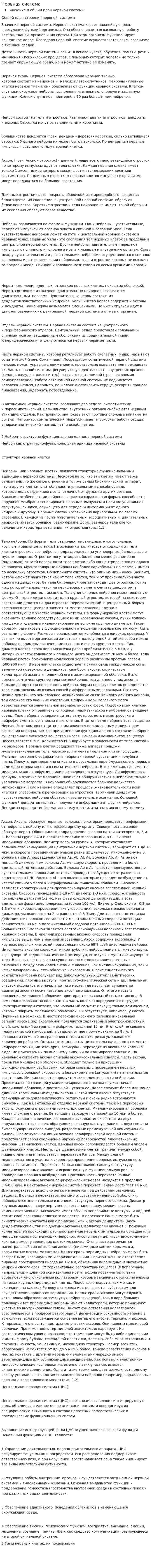 Нервная система. 15