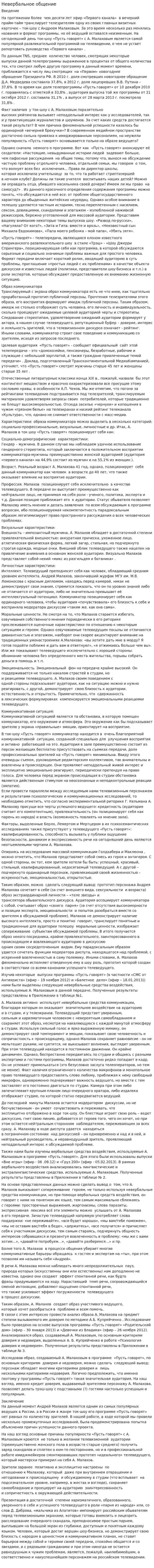 Невербальное общение. 40