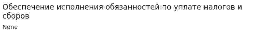 Обеспечение исполнения обязанностей по уплате налогов и сборов