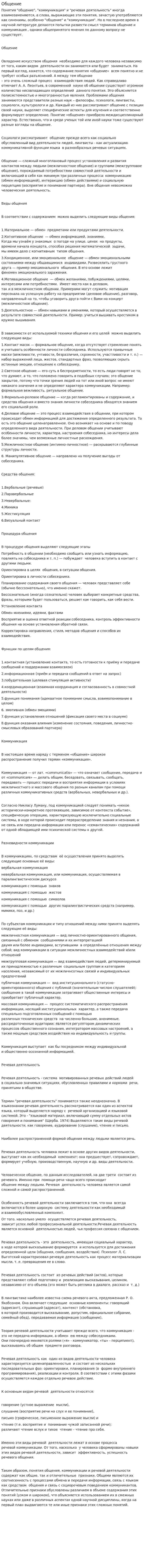 Общение. 4