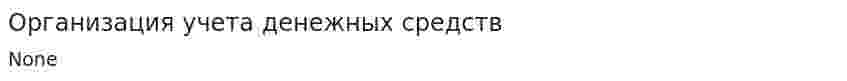 Организация учета денежных средств. 2