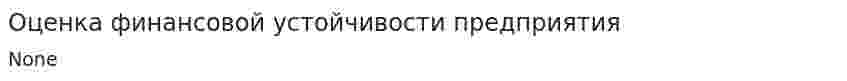 Оценка финансовой устойчивости предприятия. 13