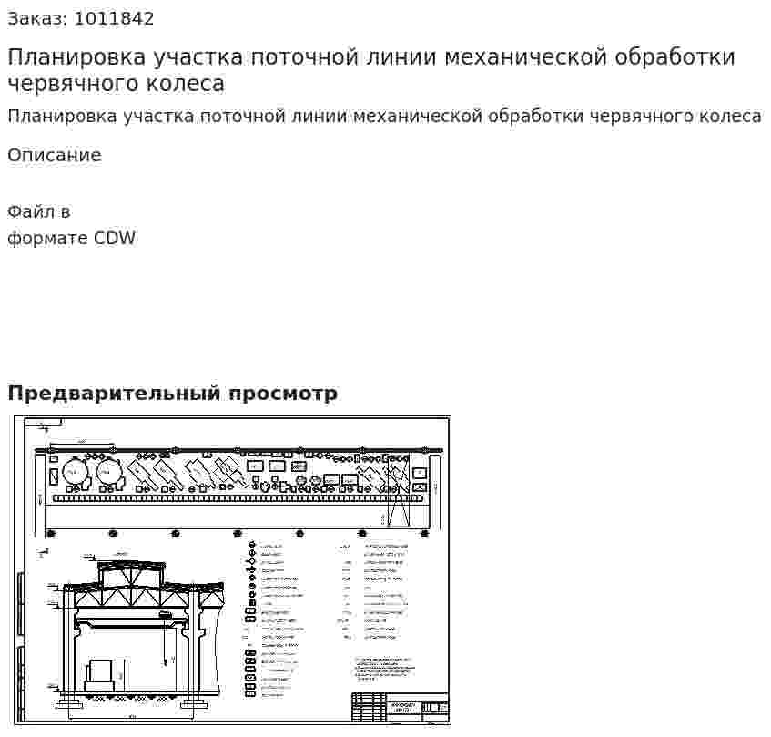 Планировка участка поточной линии механической обработки червячного колеса 