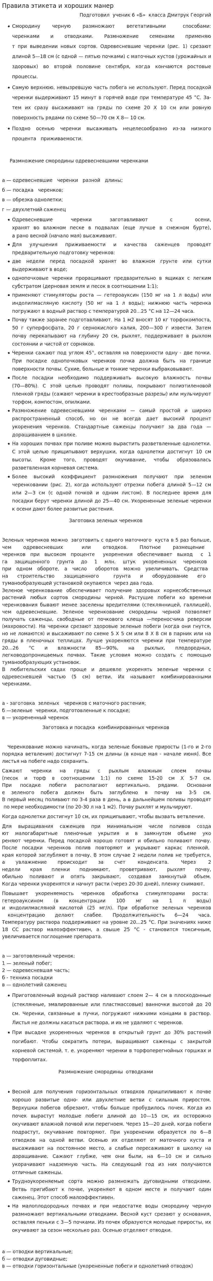 Правила этикета и хороших манер