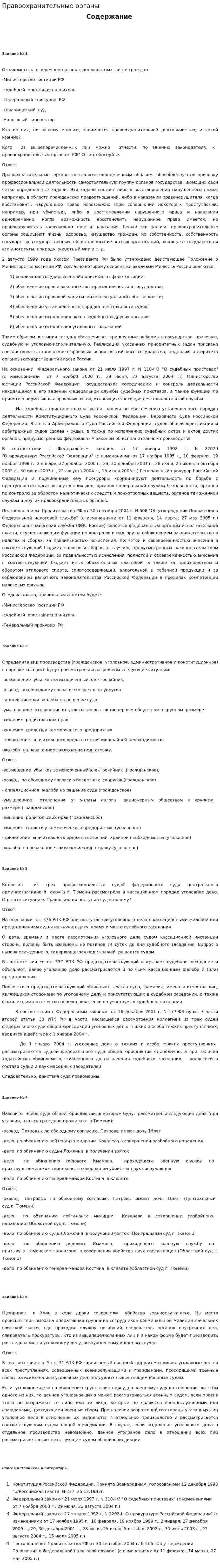 Правоохранительные органы. 24