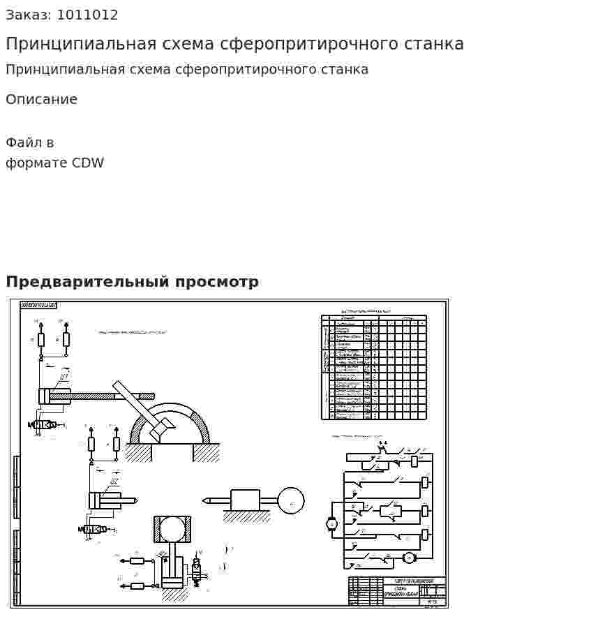 Принципиальная схема сферопритирочного станка 