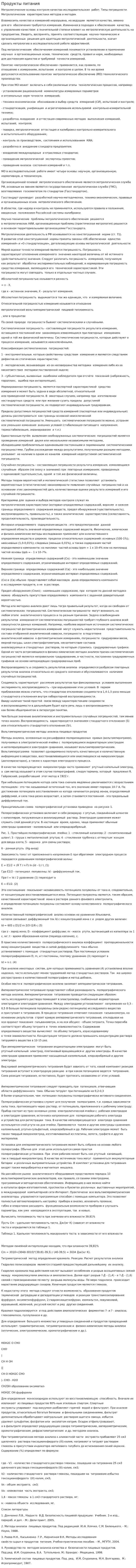 Продукты питания