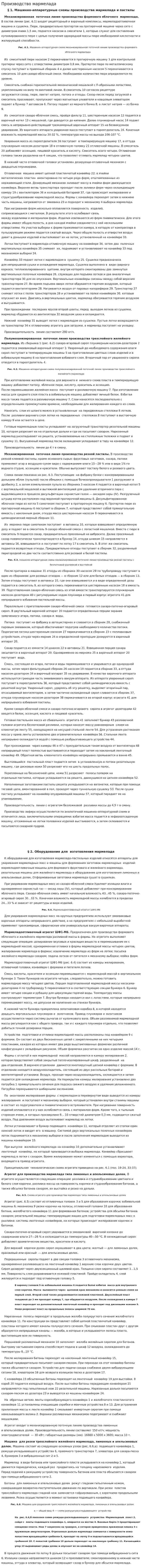 Производство мармелада. 2