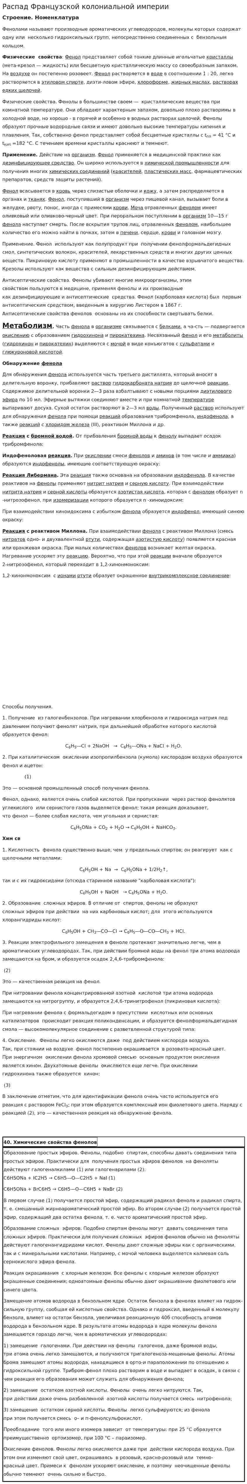 Распад Французской колониальной империи