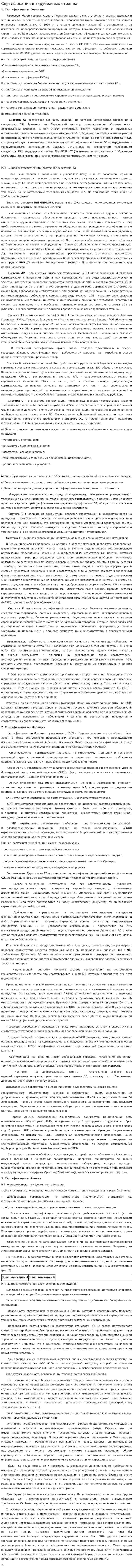Сертификация в зарубежных странах. 7