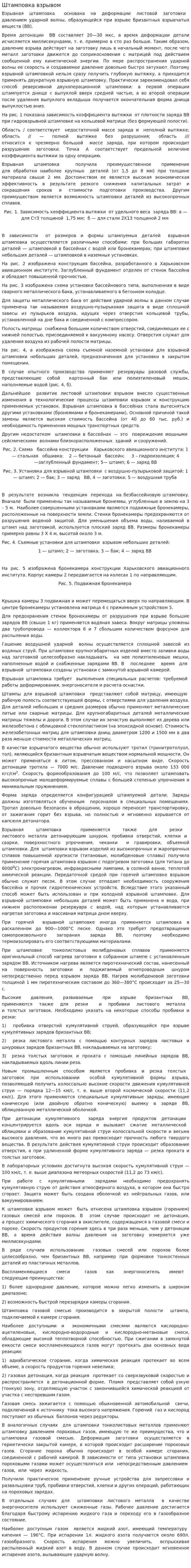 Штамповка взрывом