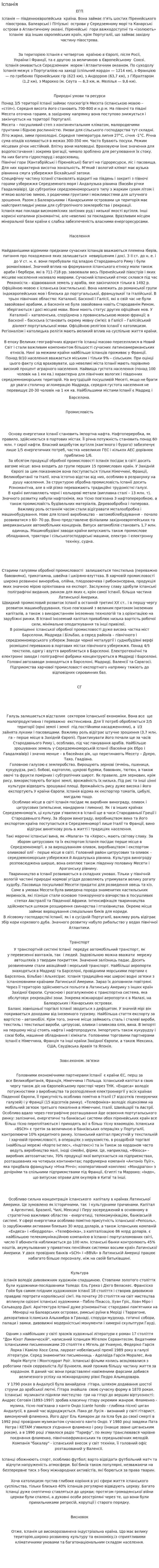 Іспанія