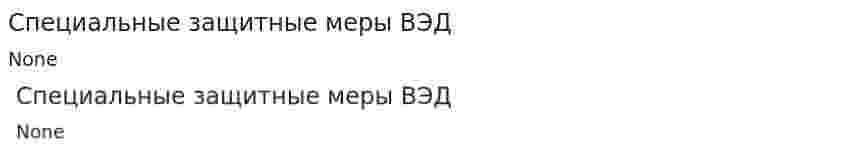 Специальные защитные меры ВЭД