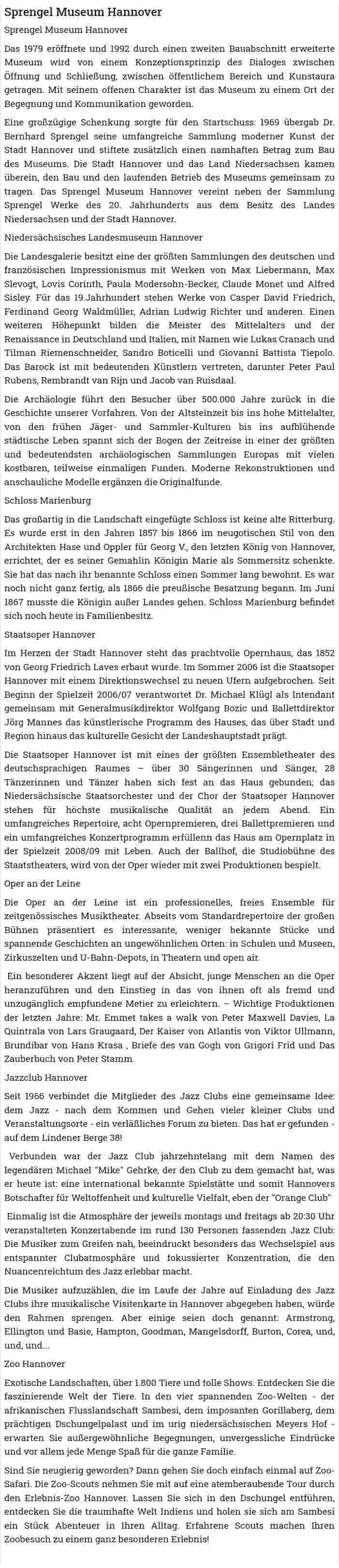 Sprengel Museum Hannover