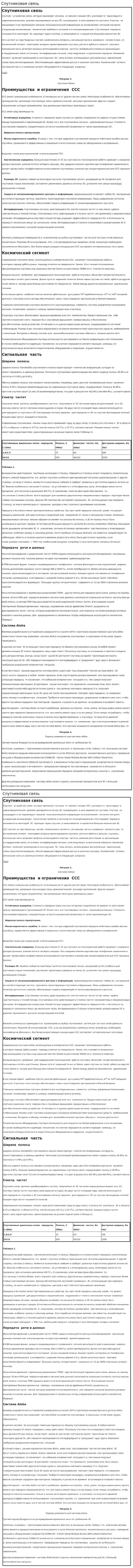 Спутниковая связь. 3