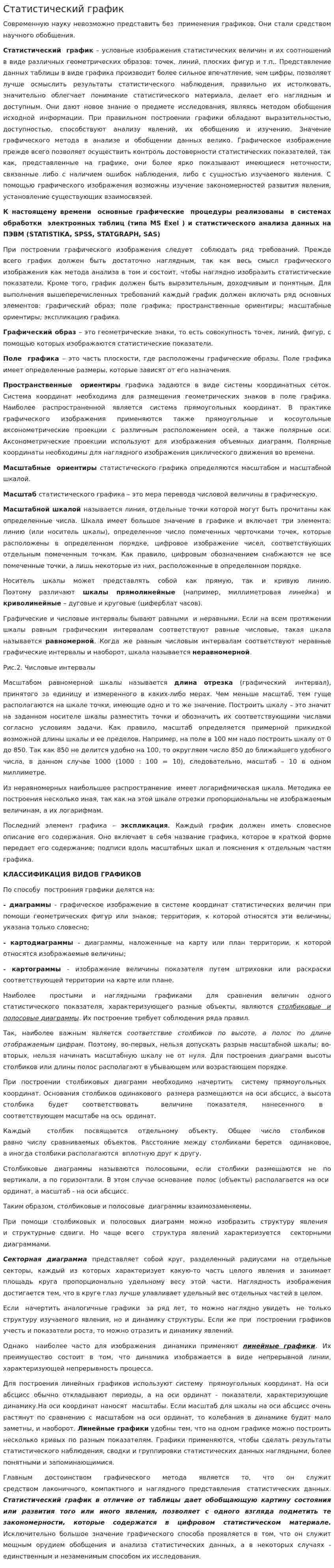 Статистический график. 3