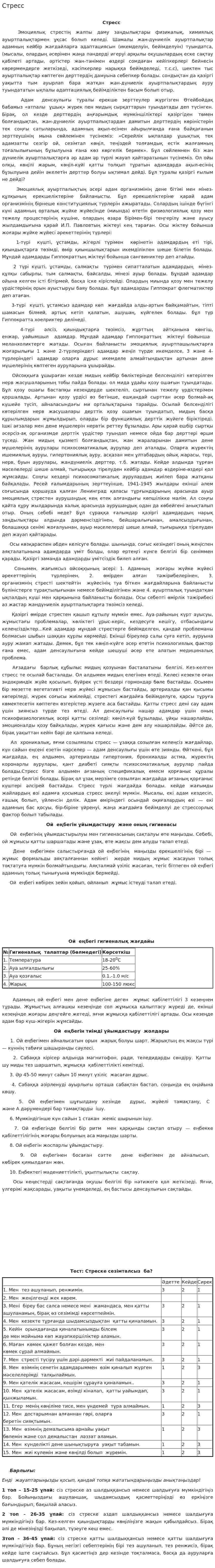 Стресс. 6