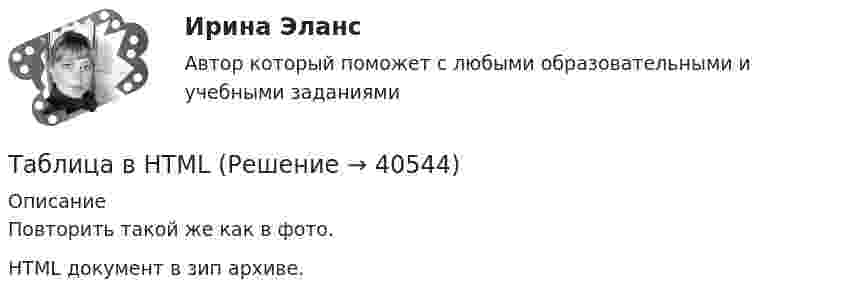     
          Описание
          Повторить такой же как в фото. HTML документ в зип архиве.  
            
            
            Таблица 9. ПРЕДПРИНИМАТЕЛЬСКИЕ ДОГОВОРЫ (РАЗДЕЛ IV ГК РФ)Таблица в HTML Таблица – «Виды моделирования при решении текстовых задач» В таблице «Виды моделирования при решении текстовых задач» заполните позицию «Необходимо определить» в графе «Интерпретация модели».Таблица Законодательный процесс в РФтаблица на 1 задание по ГП (основы права для гуманитарных специальностей РУДН)Таблица-обзор на тему Новые идеи, темы, жанры эпохи ПросвещенияТаблица-обзор по эпохе РомантизмаТаблица 1 Параметры Неоклассика Традиционный институционализм Неоинституционализм Новый институционализм Основные методологические принципы Характеристика (роль) человека Основные виды издержекТаблица 2. ОРГАНИЗАЦИОННО-ПРАВОВЫЕ ФОРМЫ КОММЕРЧЕСКИХ ОРГАНИЗАЦИЙТаблица 3. СРАВНИТЕЛЬНАЯ ХАРАКТЕРИСТИКА КОММЕРЧЕСКИХ ОРГАНИЗАЦИЙТаблица 4. ОЧЕРЕДНОСТЬ И ПОРЯДОК УДОВЛЕТВОРЕНИЯ ТРЕБОВАНИЙ ПРИ БАНКРОТСТВЕ ЮРИДИЧЕСКИХ ЛИЦ Таблица 5. ЦЕННЫЕ БУМАГИТаблица 6. ПРАВА НА НЕДВИЖИМЫЕ ВЕЩИТаблица 7. ВЕЩНО-ПРАВОВЫЕ ИСКИ