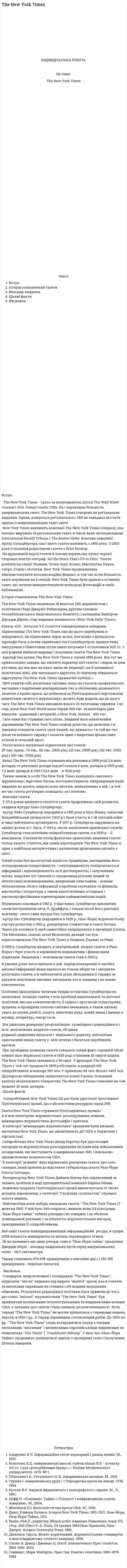 The New York Times