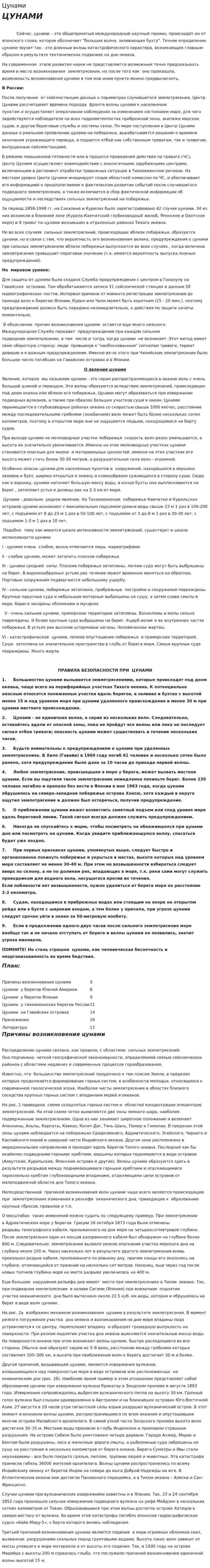 Цунами. 5