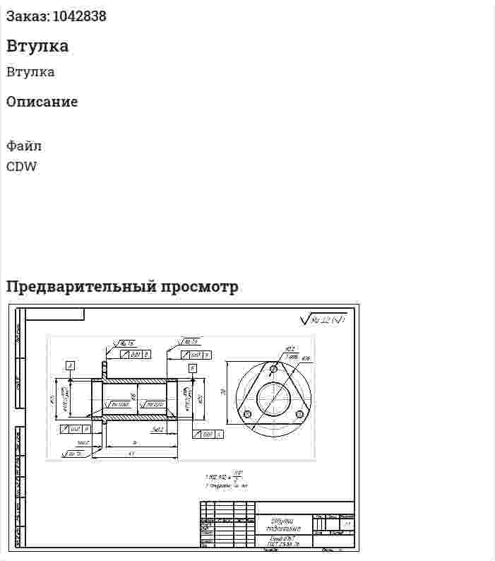 Втулка 